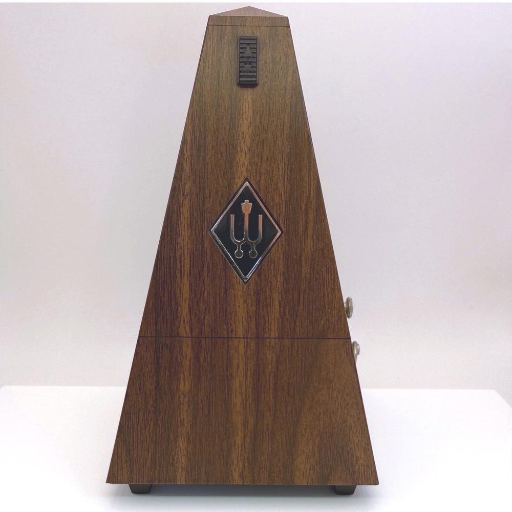 VINTAGE Wittner Maelzel Mechanical Metronome Faux Wood West Germany